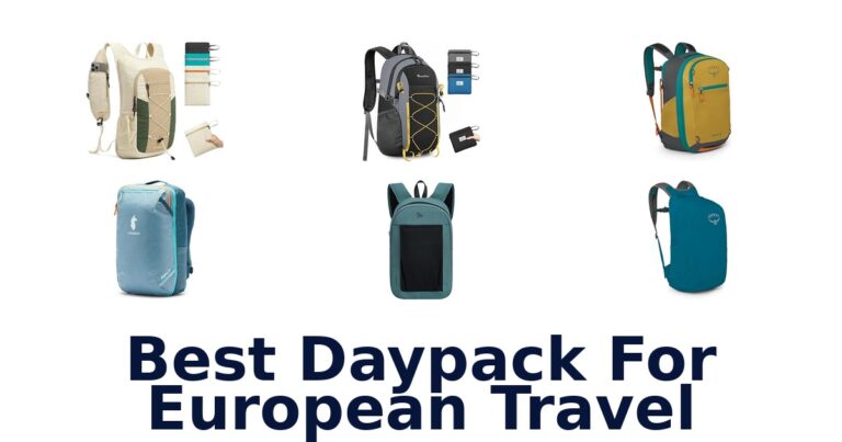 Best Daypack For European Travel