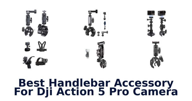 Best Handlebar Accessory For Dji Action 5 Pro Camera