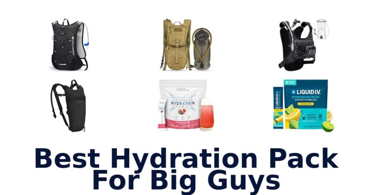 Best Hydration Pack For Big Guys