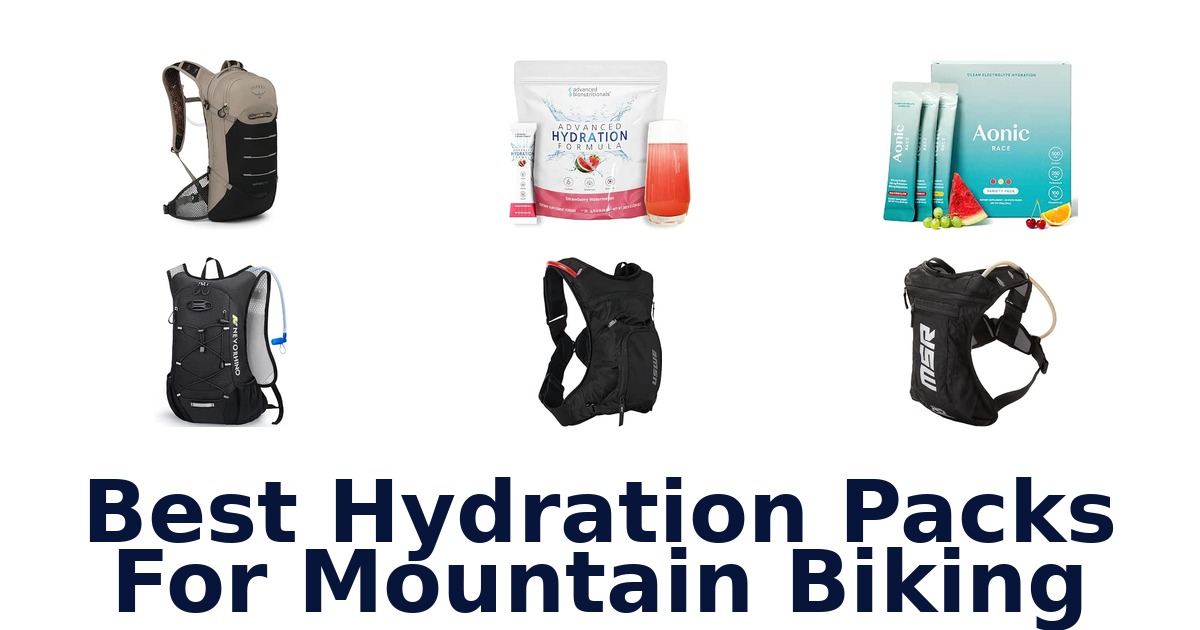 Best Hydration Packs For Mountain Biking