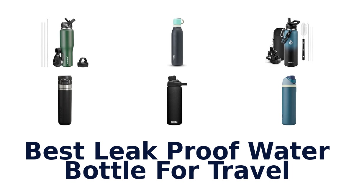 Best Leak Proof Water Bottle For Travel