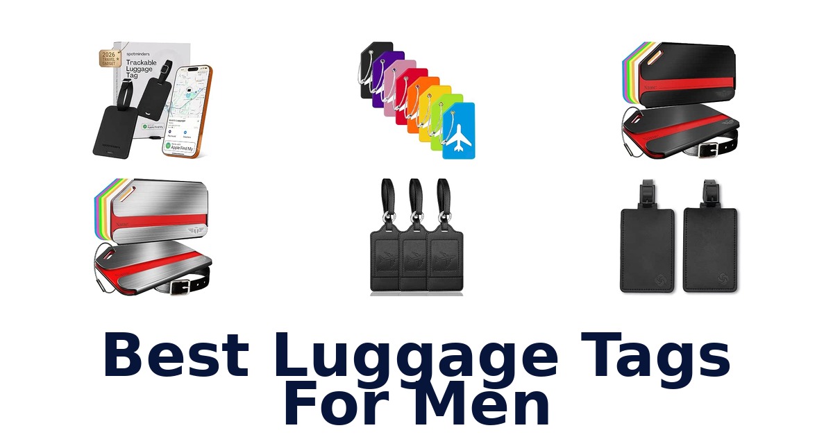 Best Luggage Tags For Men