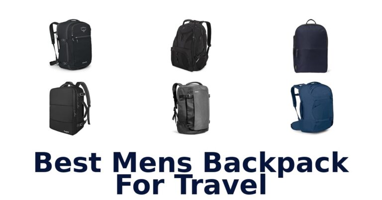 Best Mens Backpack For Travel