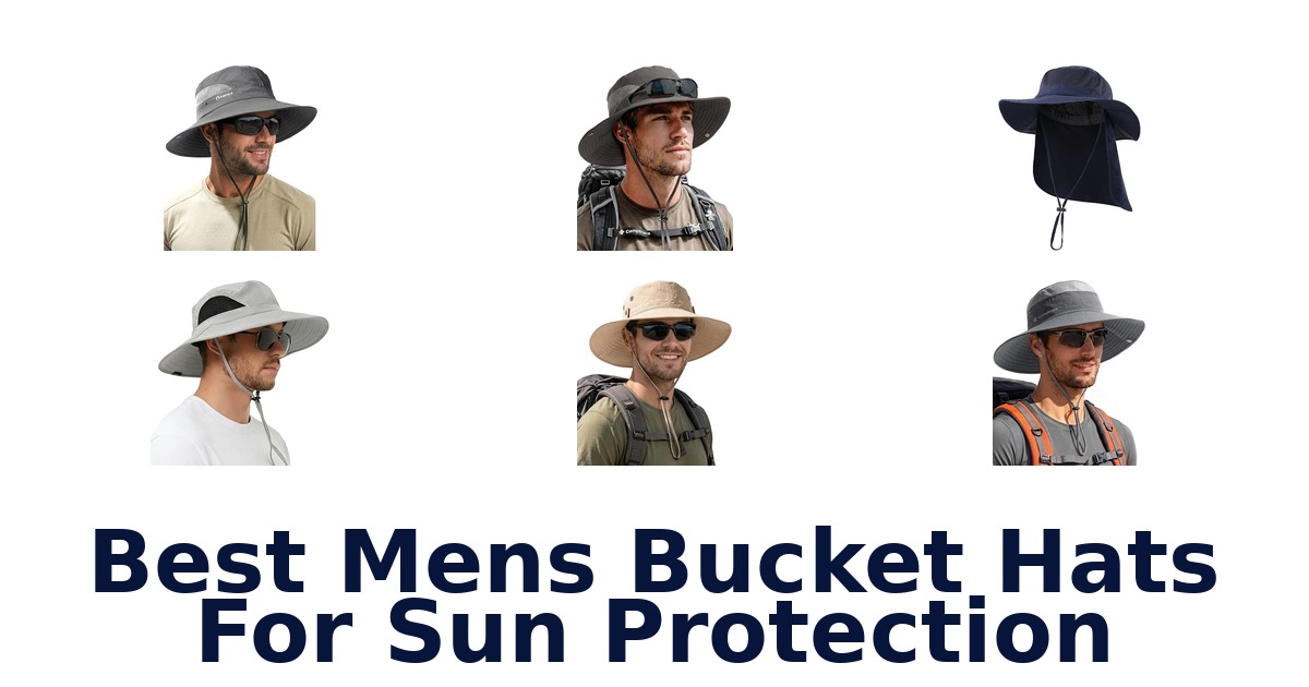 Best Mens Bucket Hats For Sun Protection