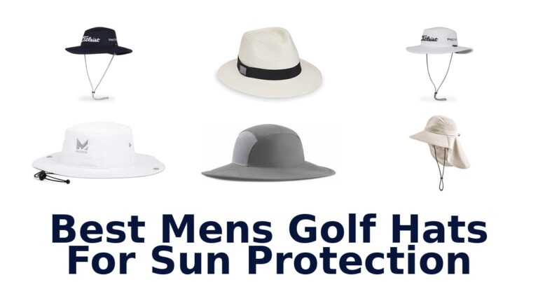 Best Mens Golf Hats For Sun Protection