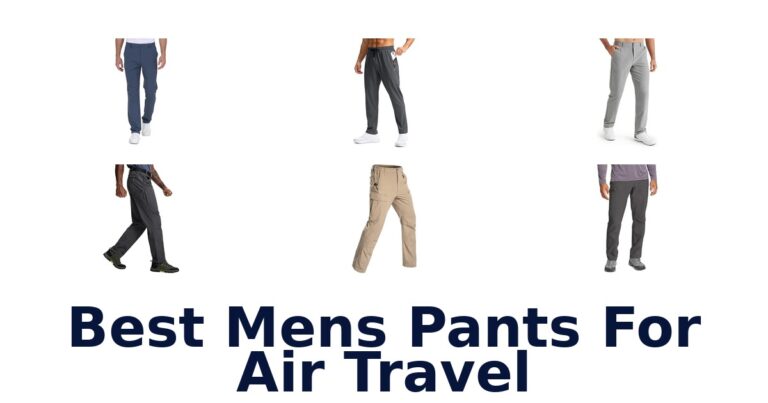 Best Mens Pants For Air Travel