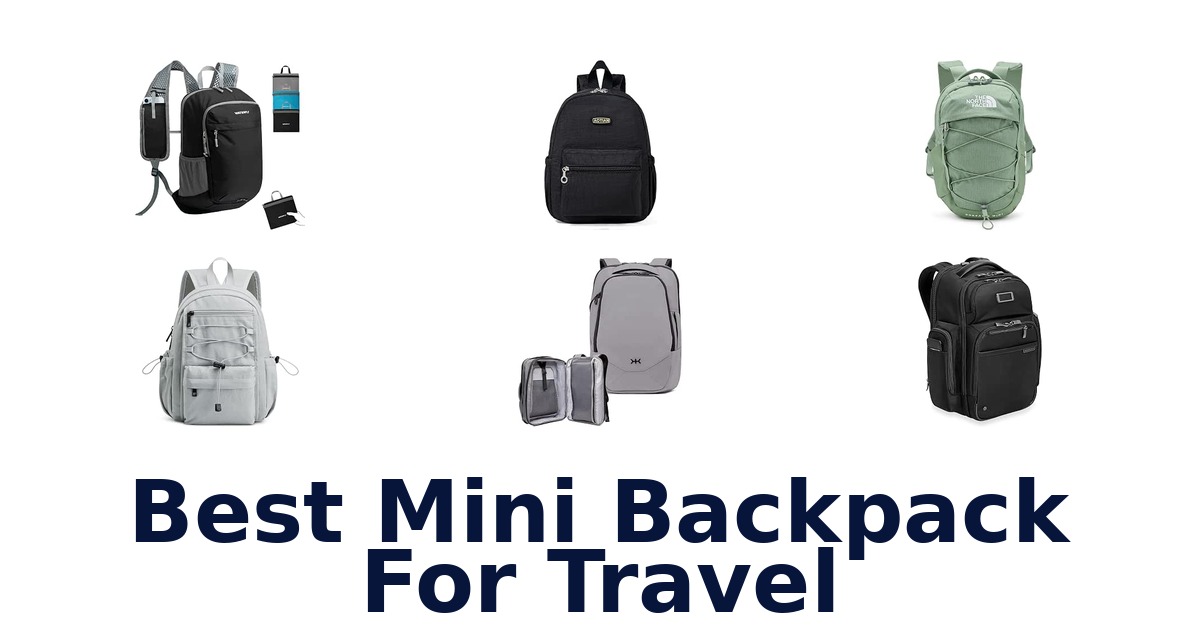 Best Mini Backpack For Travel