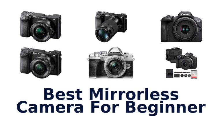 Best Mirrorless Camera For Beginner