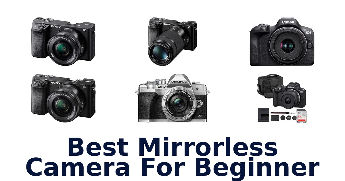 Best Mirrorless Camera For Beginner