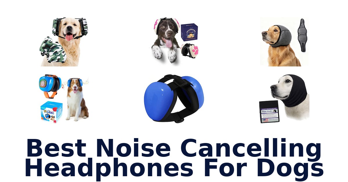 Best Noise Cancelling Headphones For Dogs