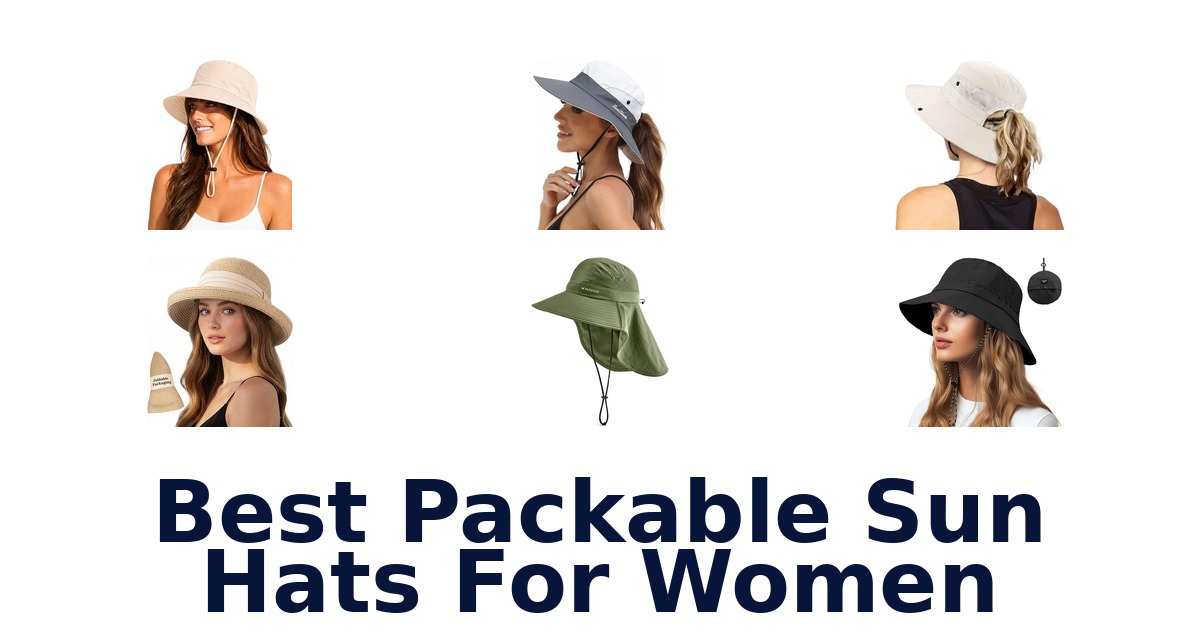 Best Packable Sun Hats For Women