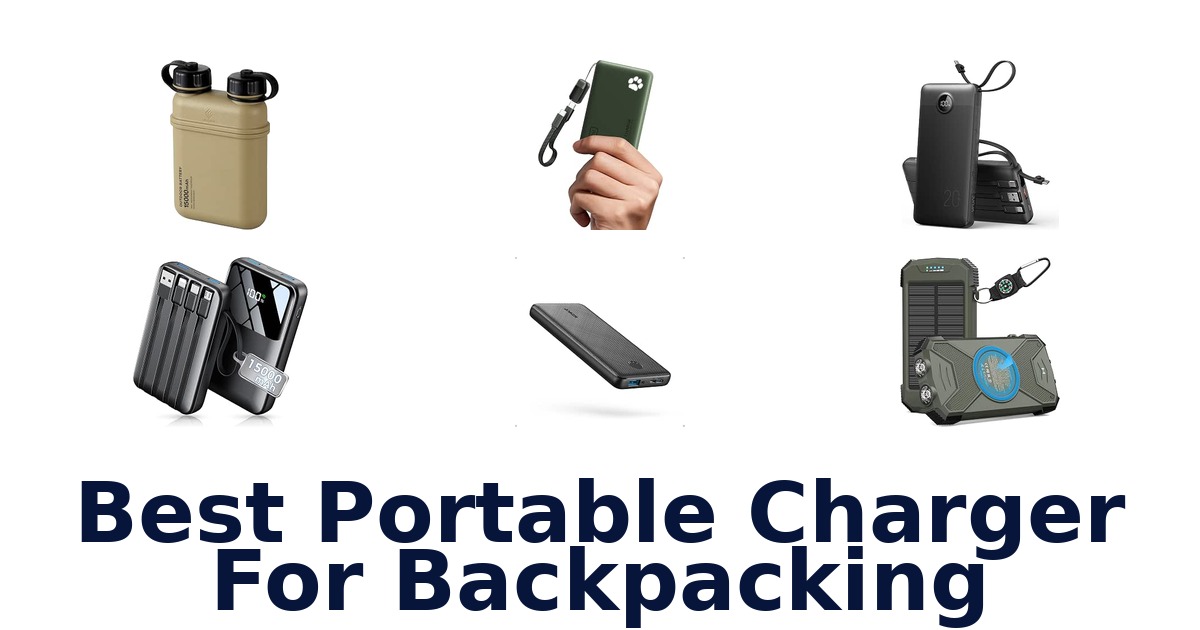 Best Portable Charger For Backpacking