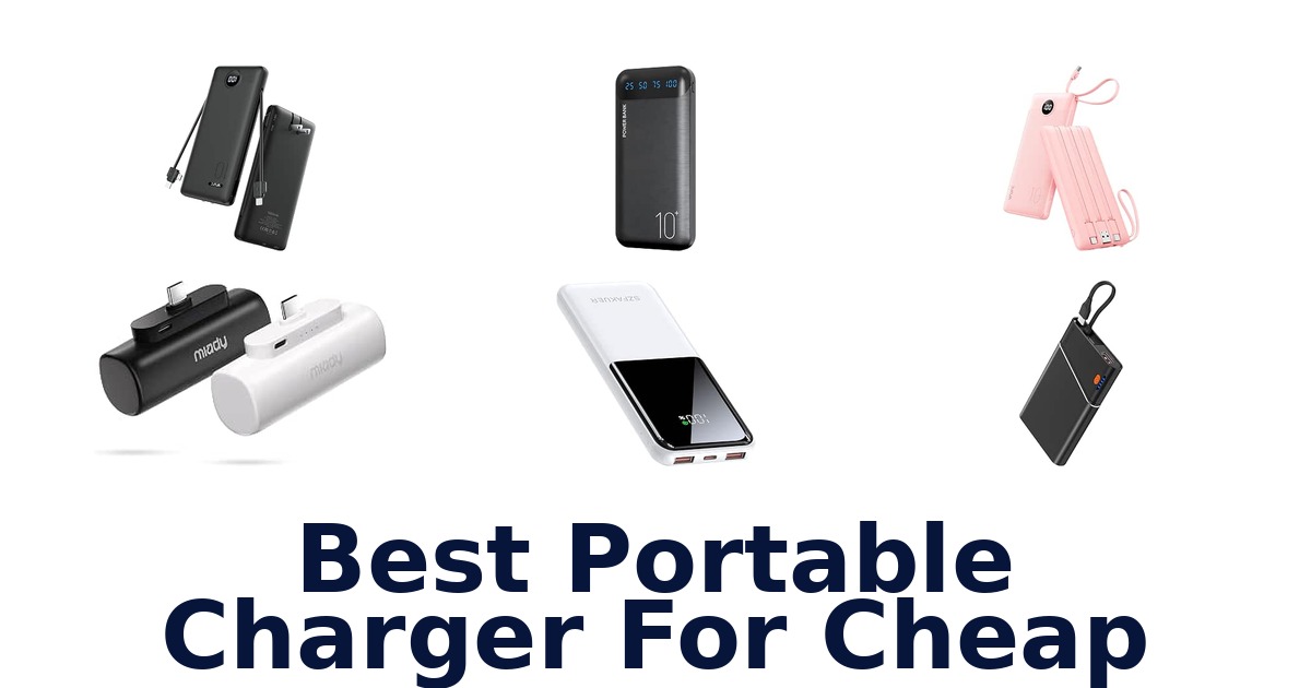 Best Portable Charger For Cheap