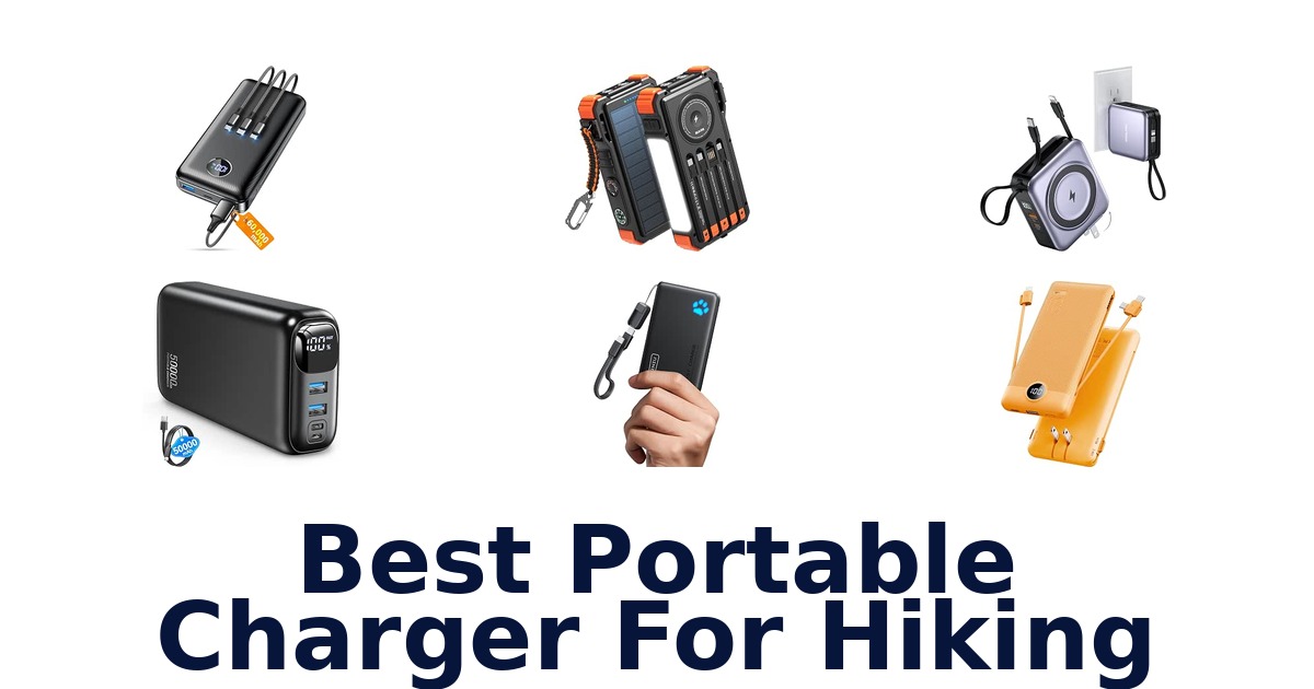 Best Portable Charger For Hiking