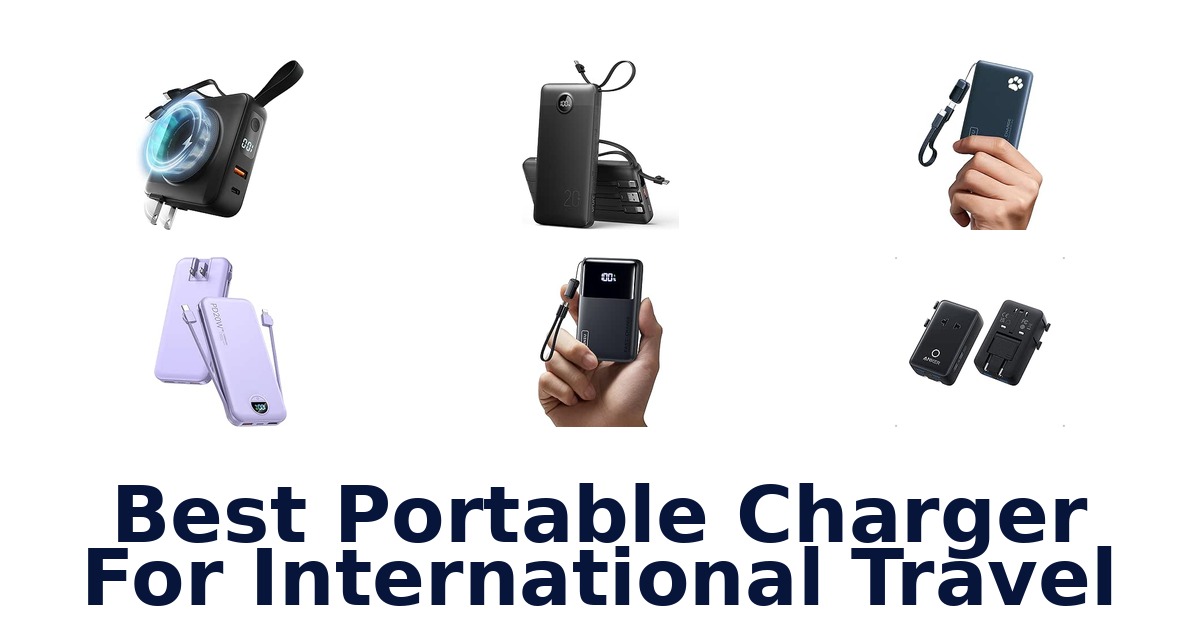 Best Portable Charger For International Travel