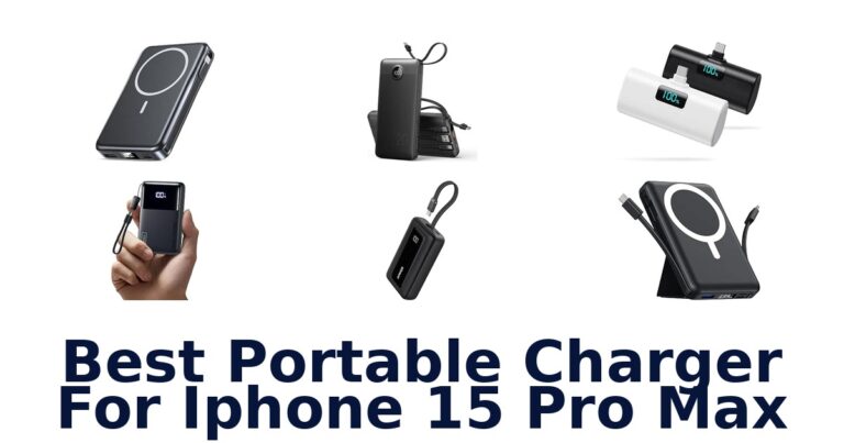 Best Portable Charger For iPhone 15 Pro Max