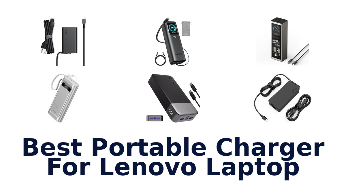 Best Portable Charger For Lenovo Laptop