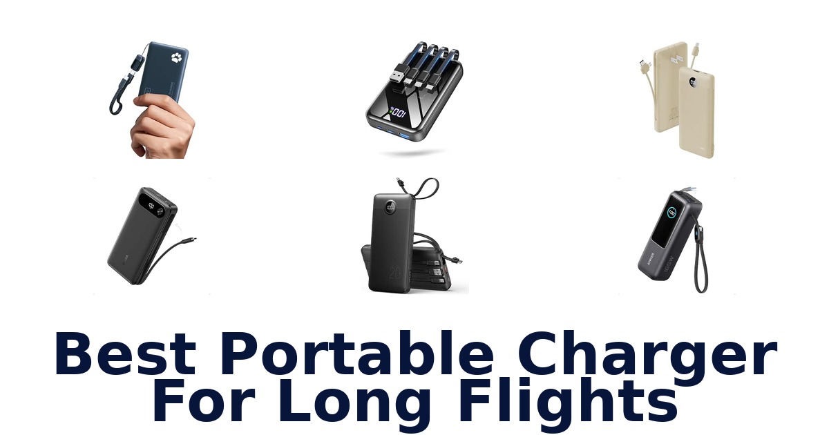 Best Portable Charger For Long Flights