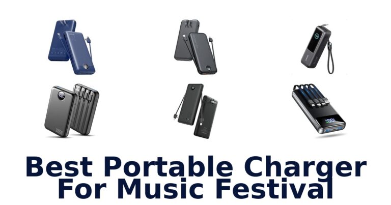 Best Portable Charger For Music Festival