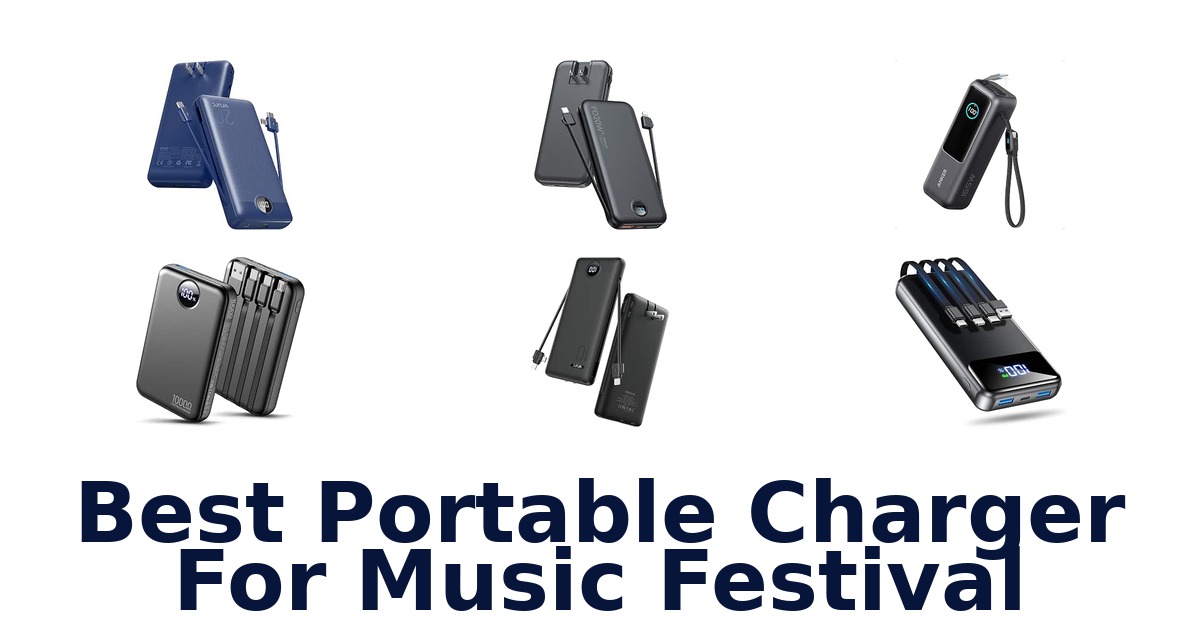 Best Portable Charger For Music Festival
