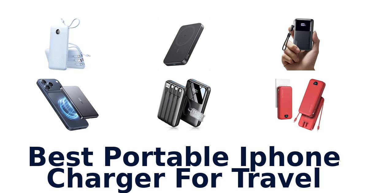Best Portable iPhone Charger For Travel