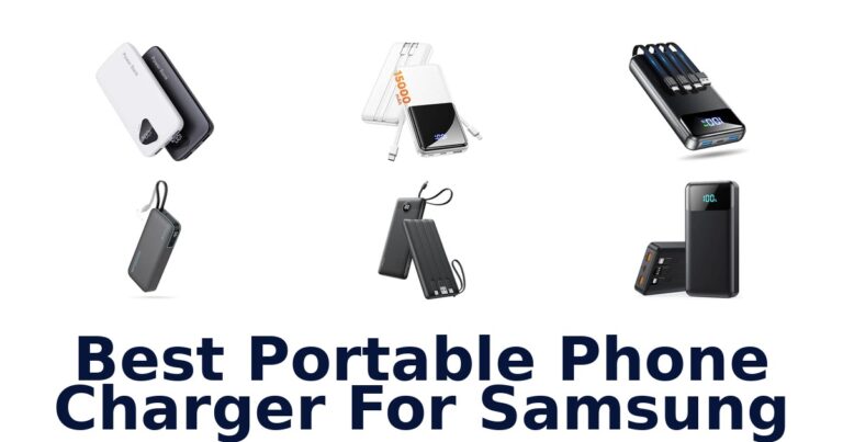 Best Portable Phone Charger For Samsung