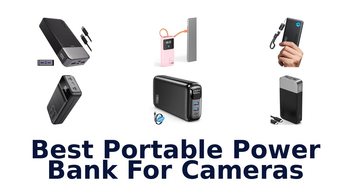 Best Portable Power Bank For Cameras
