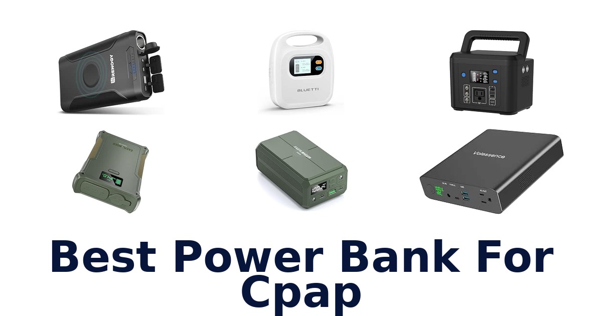 Best Power Bank For CPAP