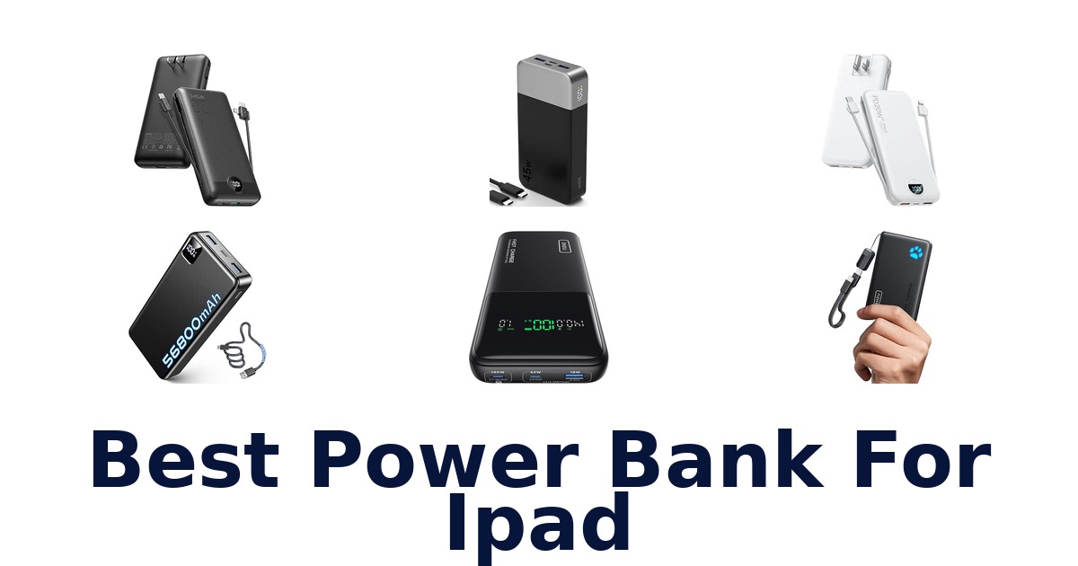 Best Power Bank For iPad