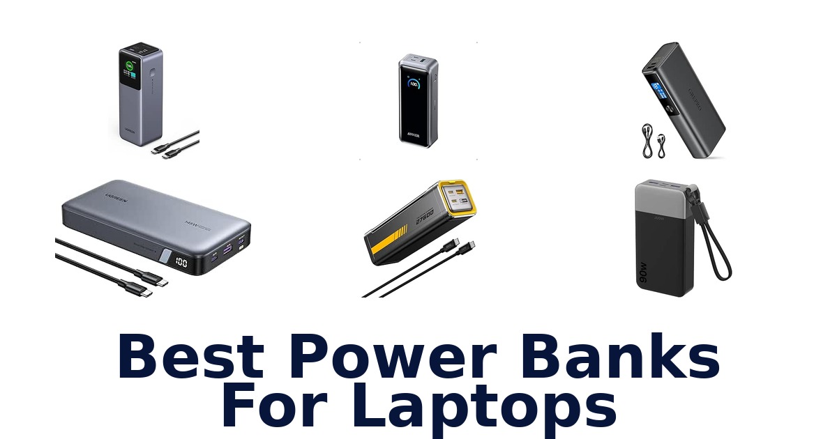 Best Power Banks For Laptops