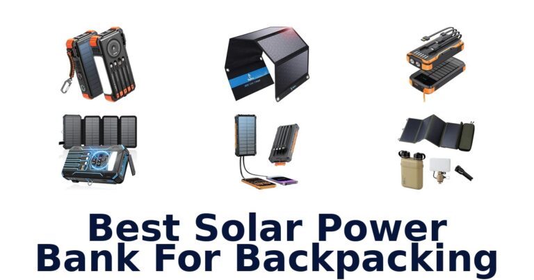 Best Solar Power Bank For Backpacking