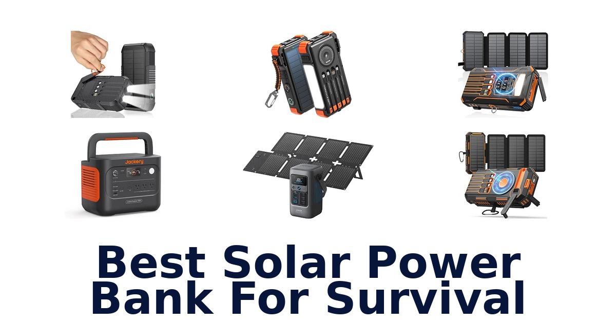 Best Solar Power Bank For Survival