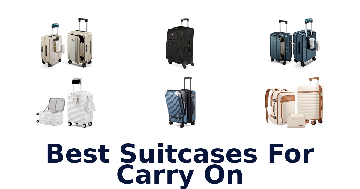 Best Suitcases For Carry On