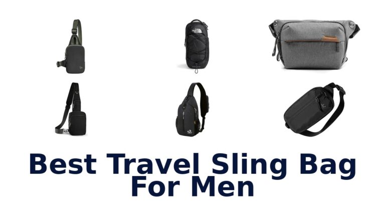 Best Travel Sling Bag For Men