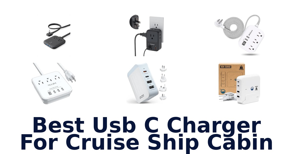 Best Usb C Charger For Cruise Ship Cabin