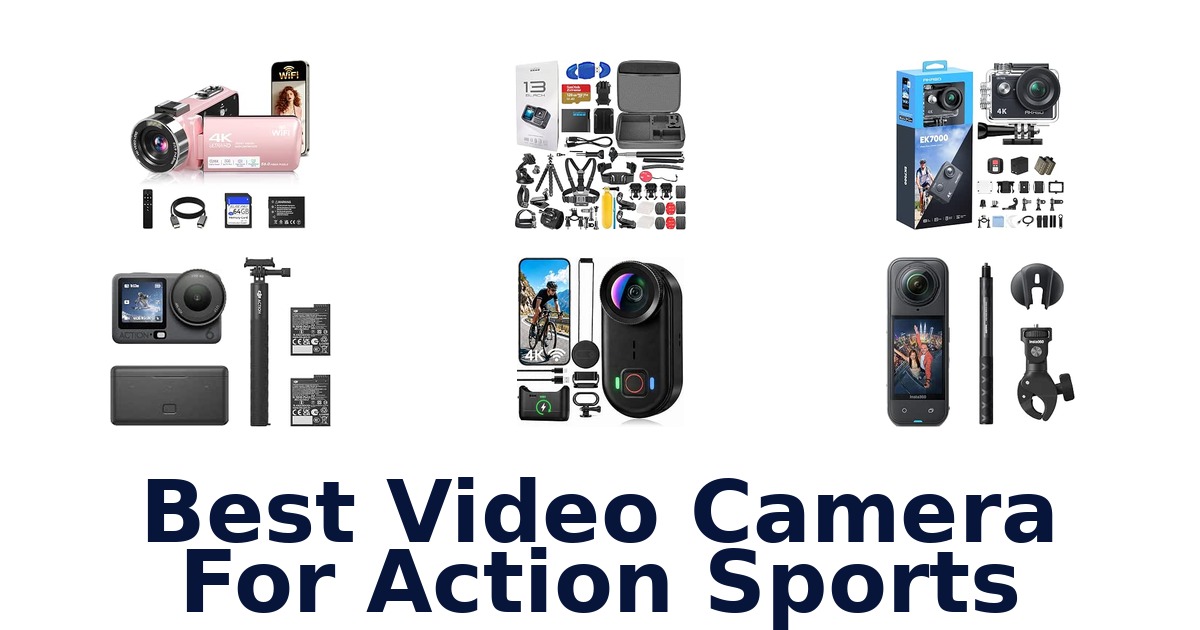 Best Video Camera For Action Sports