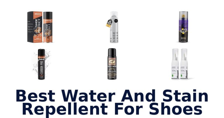 Best Water And Stain Repellent For Shoes