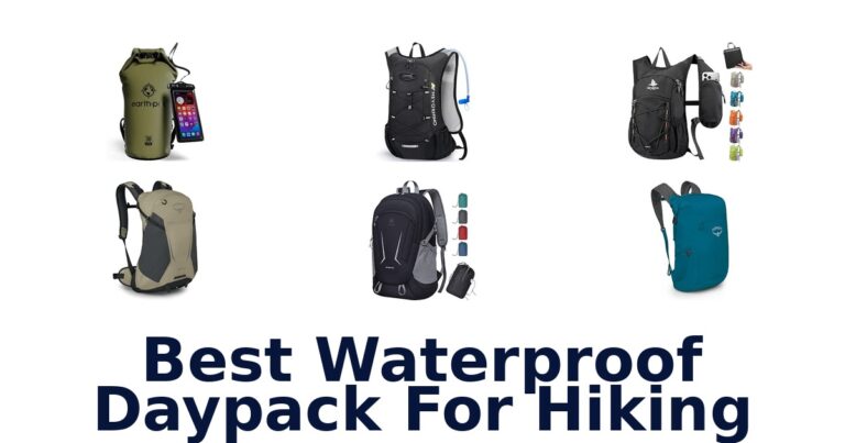 Best Waterproof Daypack For Hiking