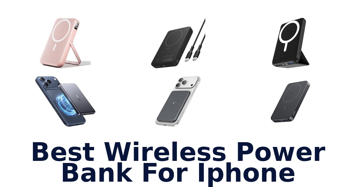 Best Wireless Power Bank For iPhone