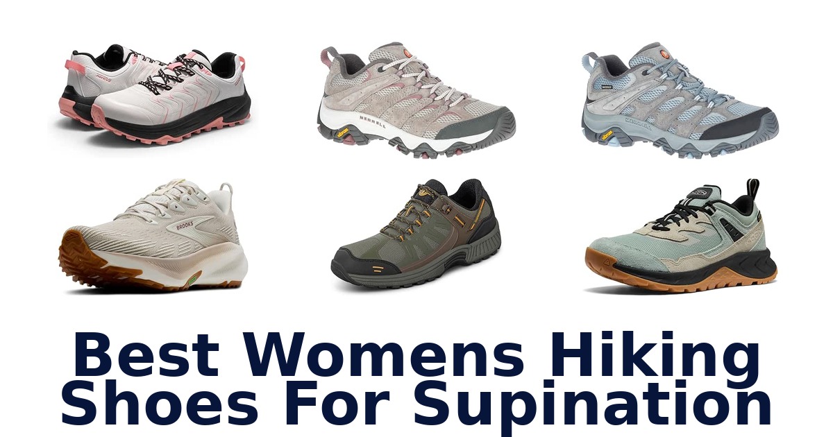 Best Womens Hiking Shoes For Supination