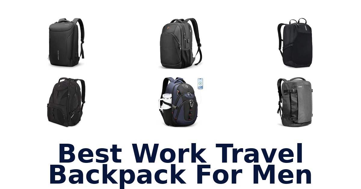 Best Work Travel Backpack For Men