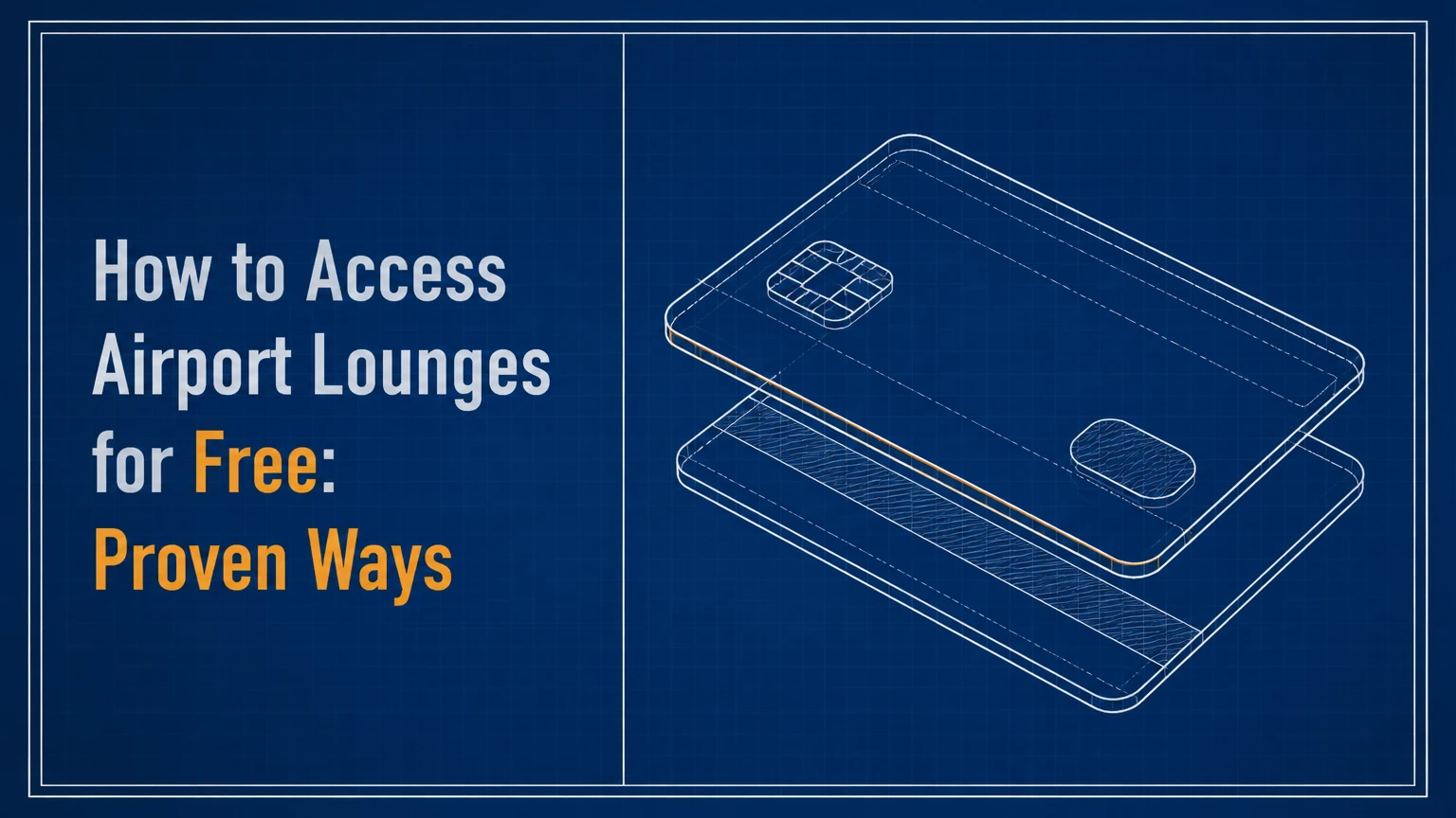 how to access airport lounges for free