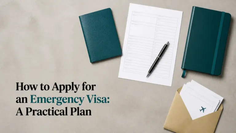 how to apply for an emergency visa
