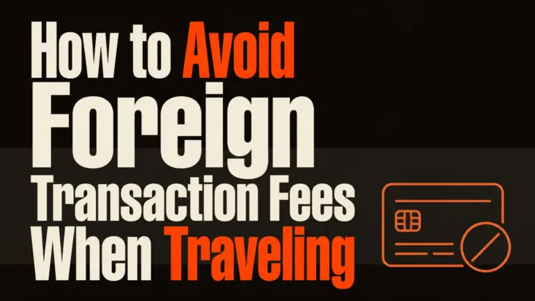 how to avoid foreign transaction fees