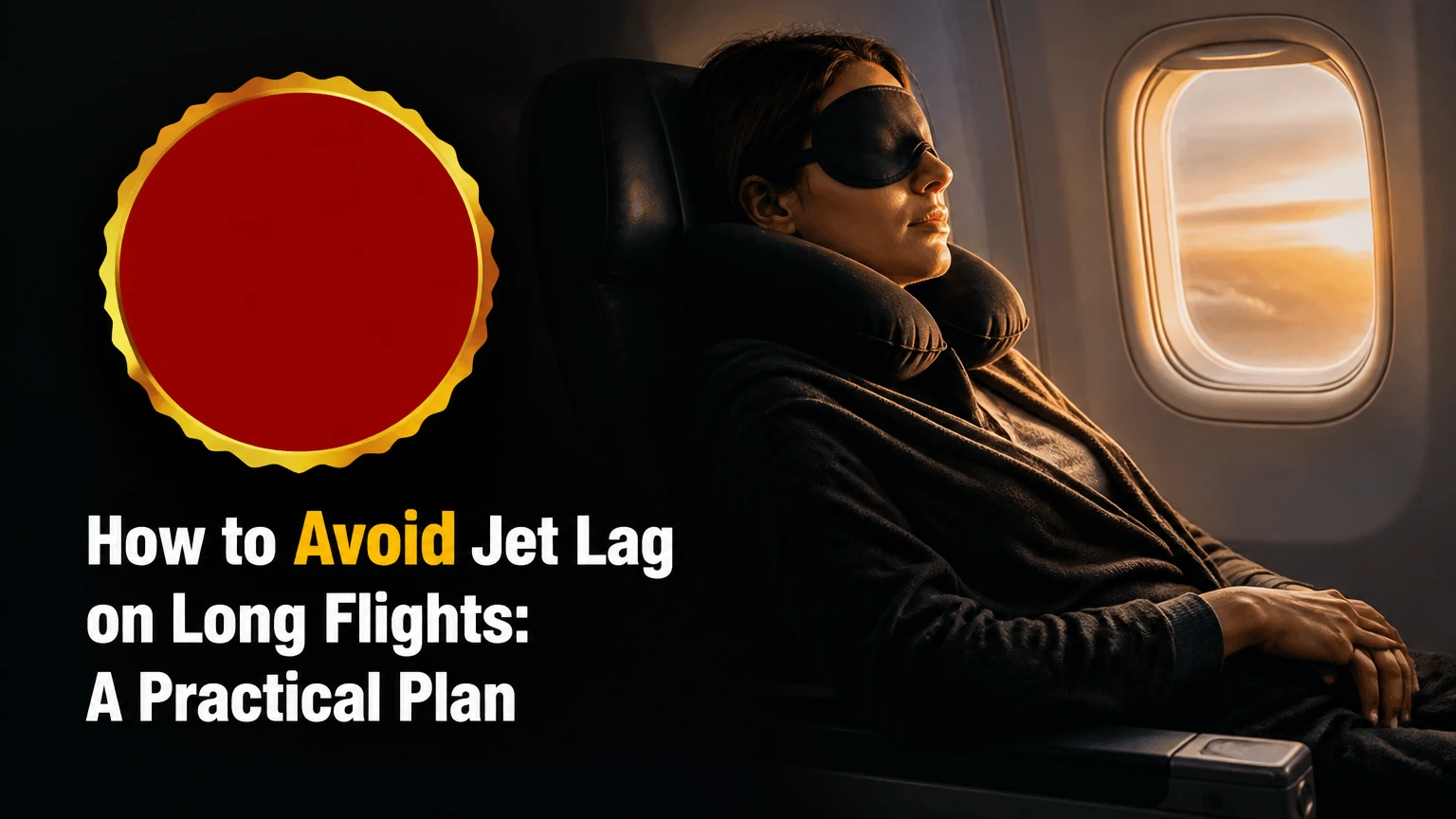 how to avoid jet lag on long flights