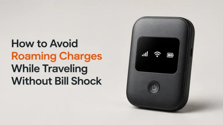 how to avoid roaming charges while traveling