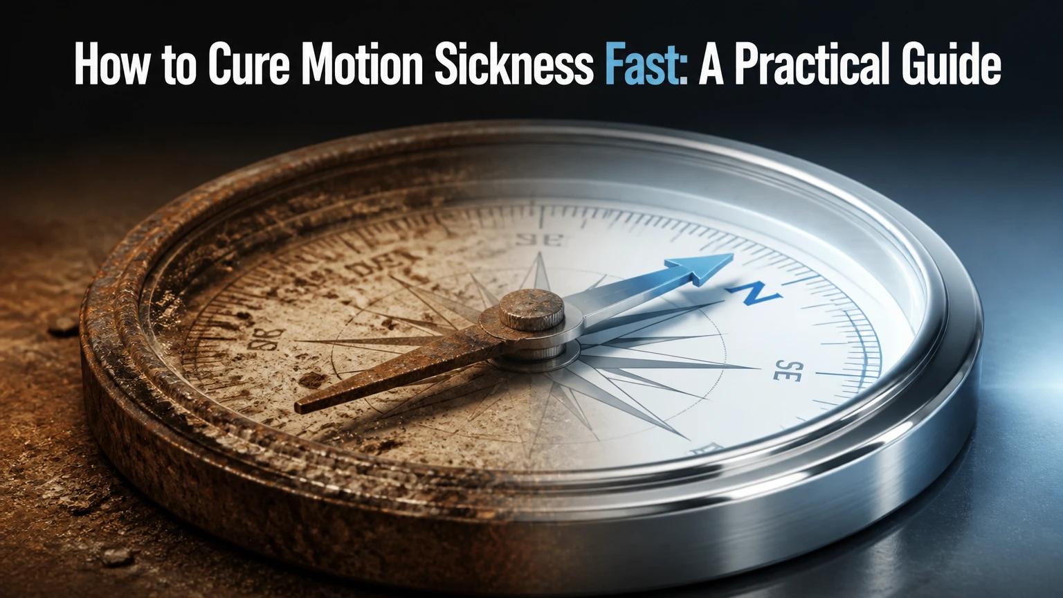 how to cure motion sickness fast