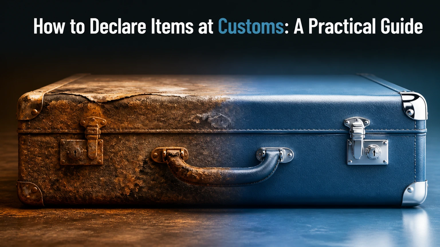 how to declare items at customs