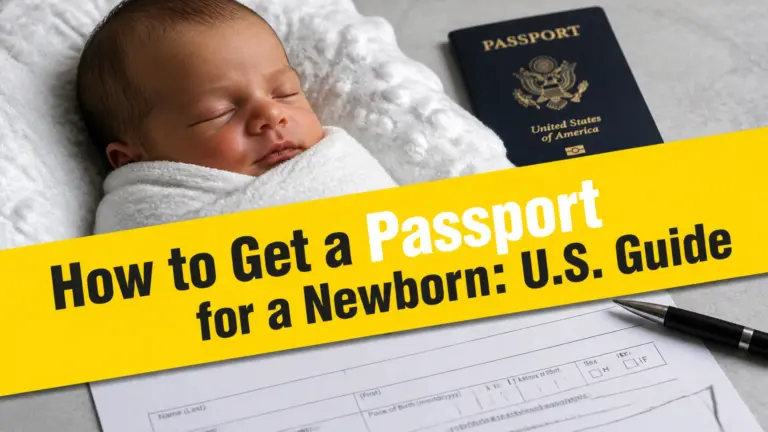 how to get a passport for a newborn