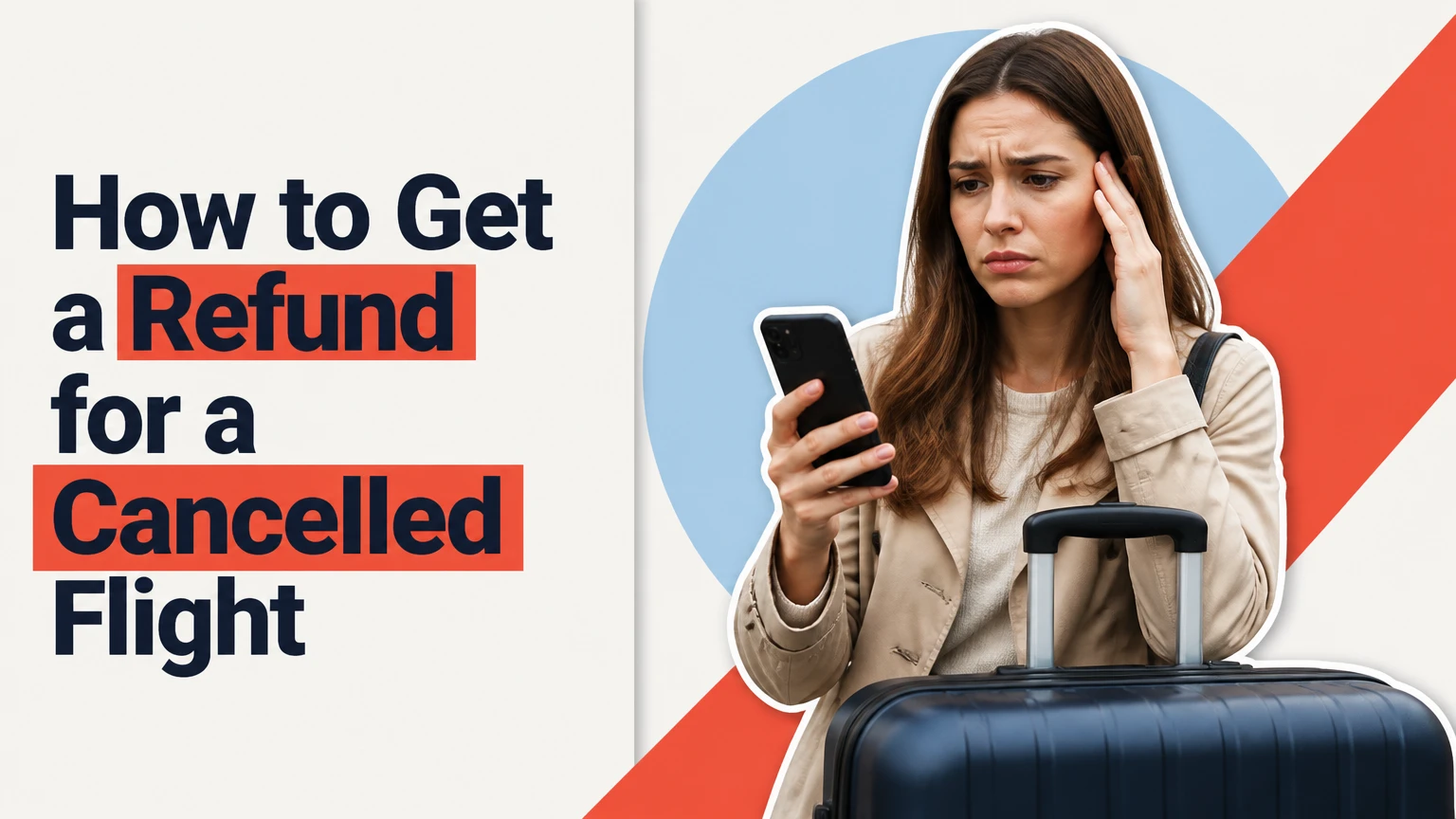 how to get a refund for a cancelled flight